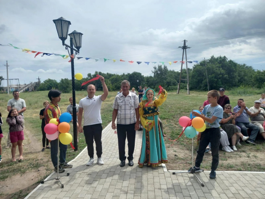 В Раздольненском сельсовете состоялось торжественное мероприятие – открытие новой аллеи
