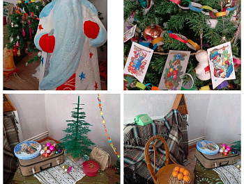 В подзабытую сегодня атмосферу новогодней суеты и традиций праздника времен СССР можно окунуться в Ярослав-Логовском музее, где открылась экспозиция "Новый год по-советски".