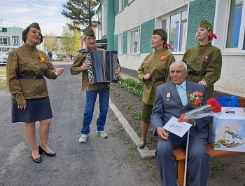 В Родинском районе дан старт праздничным мероприятиям, посвященным 77-летию Великой Победы