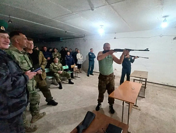 Впервые в Родинском районе состоялся турнир по стрельбе из пневматической винтовки, посвященный Дню военного разведчика
