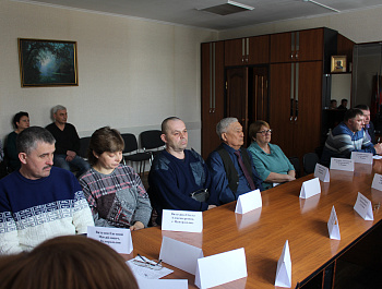 Глава района Сергей Катаманов встретился с родителями военнослужащих из Родинского  района, которые принимают участие в спецоперации на Украине