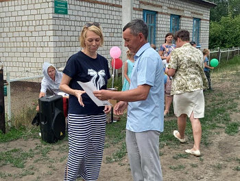 В рамках реализации проекта поддержки местных инициатив в Каяушинском сельсовете Родинского района состоялось торжественное открытие двух объектов