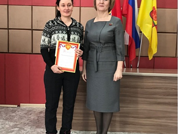 В администрации Родинского района состоялось чествование олимпийской сборной района.