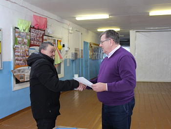 В  Родинском районе стартовали традиционные встречи с населением.