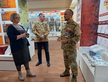 В Родинском районе состоялась встреча с председателем АКОО «Союз ветеранов СВО»