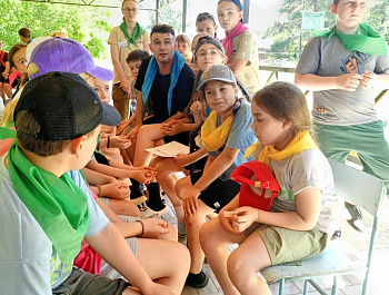 В лагере "Орленок"  открылся   оздоровительный сезон.
