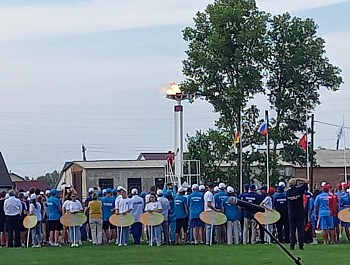 Состоялось яркое торжественное открытие XLIII летней краевой Олимпиады сельских спортсменов Алтайского края. 