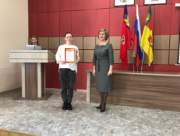 В администрации Родинского района состоялось чествование олимпийской сборной района.