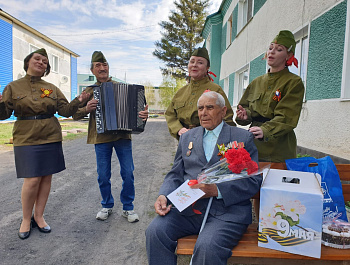 В Родинском районе дан старт праздничным мероприятиям, посвященным 77-летию Великой Победы
