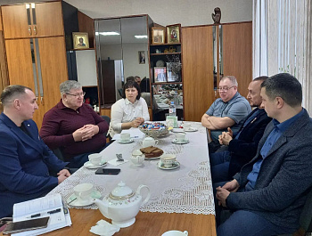 В Родинском районе состоялась встреча с председателем АКОО «Союз ветеранов СВО»