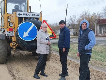 На прошлой неделе бригада ИП Валерия Лапушкина завершили реализацию проекта поддержки местных инициатив в Раздольненском сельсовете