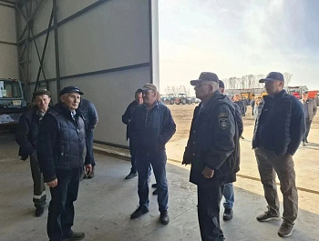 21 апреля на базе ООО «Центральное» состоялся показательный государственный технический осмотр машинно-тракторного парка