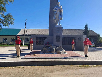 В рамках ППМИ в центре с. Родино после капитального ремонта открыли памятник воинам – землякам, погибшим в годы ВОВ