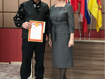 В администрации Родинского района состоялось чествование олимпийской сборной района.