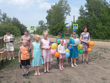 В рамках реализации проекта поддержки местных инициатив в Каяушинском сельсовете Родинского района состоялось торжественное открытие двух объектов