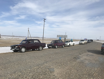 Жители Родинского района поддержали президента и Вооруженные Силы России