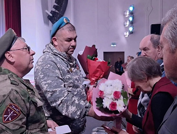 В РДК прошло  торжественное мероприятие, посвященное 30-летию ввода войск в Чеченскую республику.